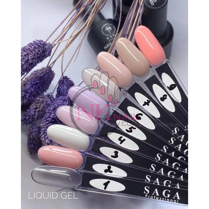 Гель Saga Liquid Gel №09, 15 мл